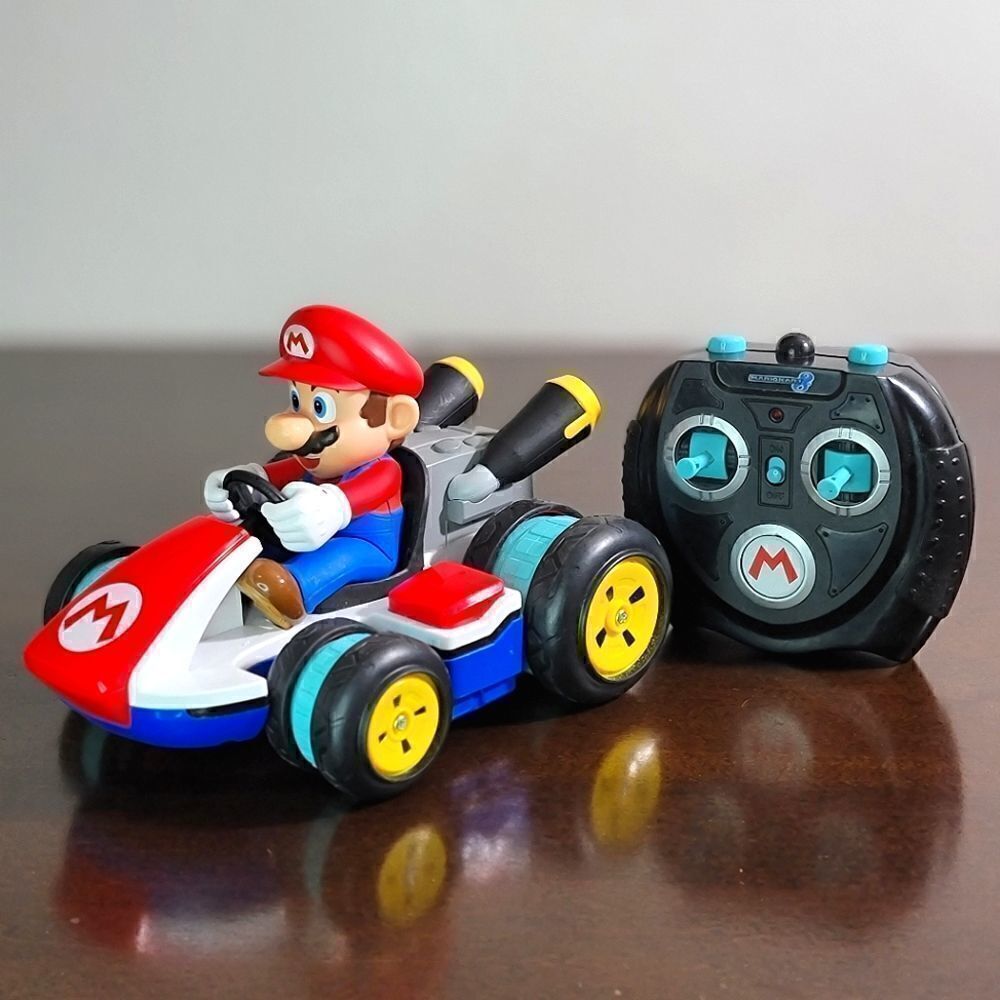 Nintendo Switch Super Mario Kart 8 RC Toy Mini Remote Control Car Racing Deluxe